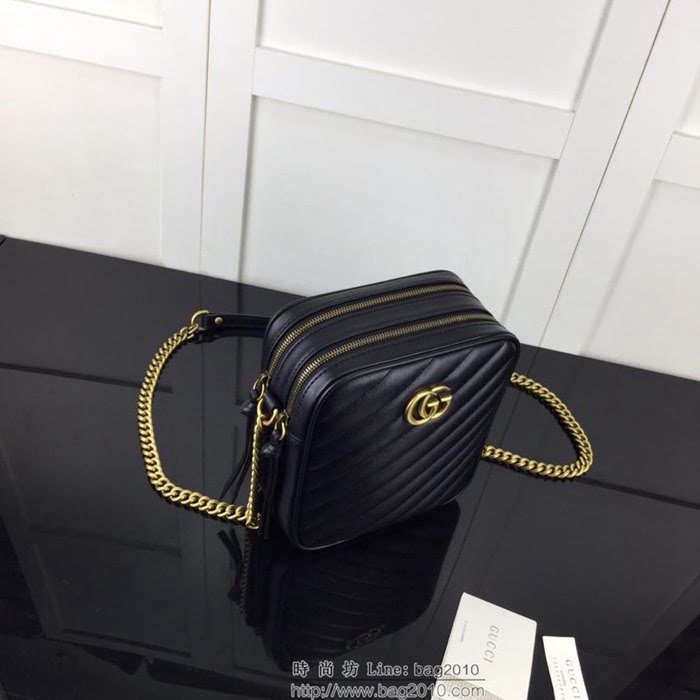 GUCCI古馳 新款 專櫃品質 原單 550155 克色 鏈條單肩斜挎包HY1357